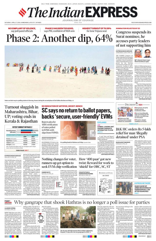 The Indian Express Ahmedabad