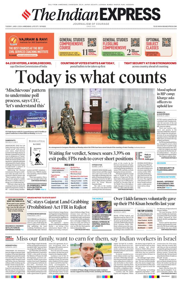 The Indian Express Ahmedabad