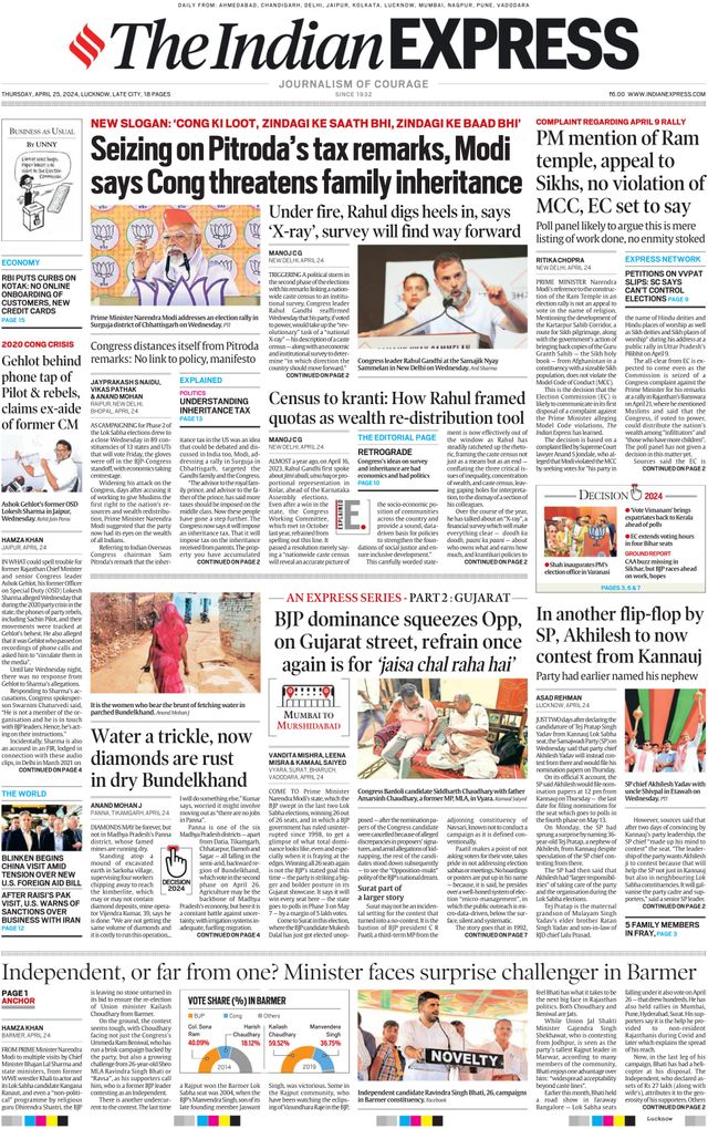 The Indian Express Lucknow