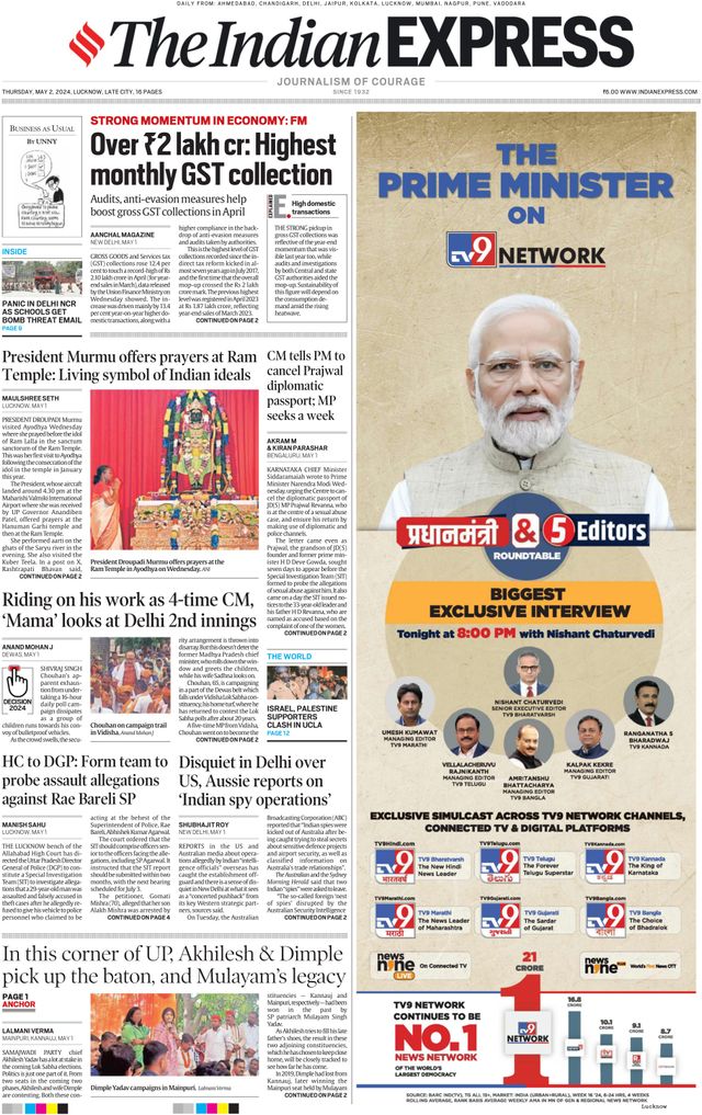 The Indian Express Lucknow