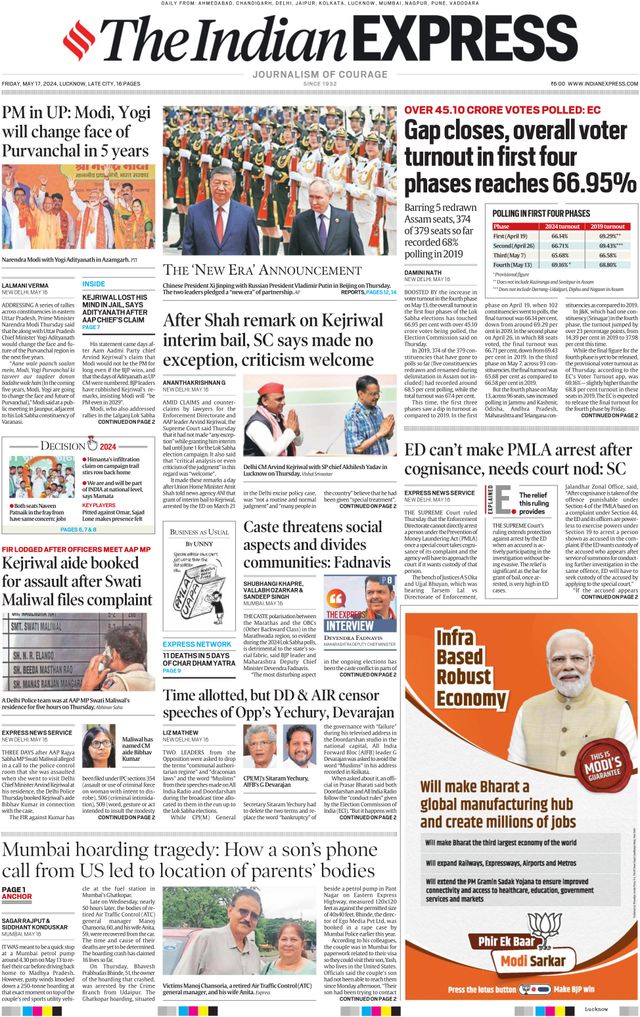 The Indian Express Lucknow