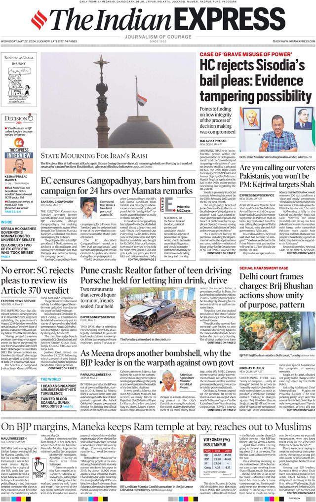 The Indian Express Lucknow