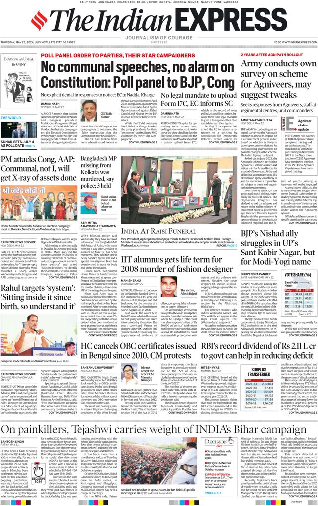 The Indian Express Lucknow