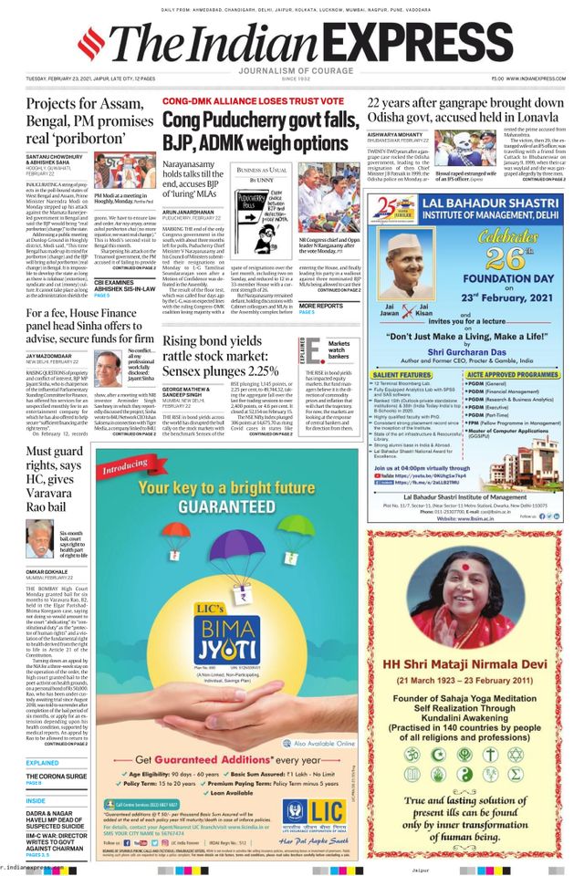 The Indian Express Jaipur