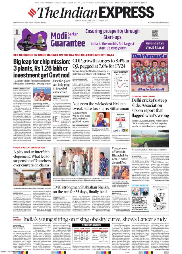 The Indian Express Jaipur