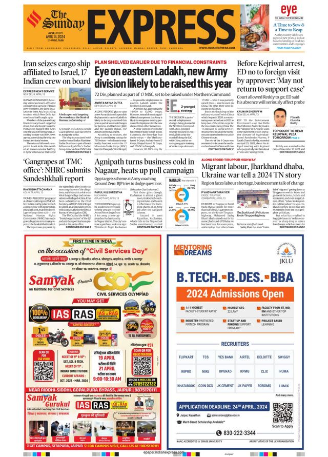 The Indian Express Jaipur