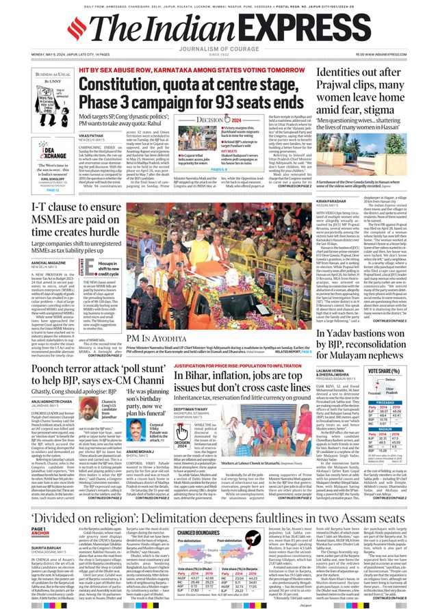 The Indian Express Jaipur