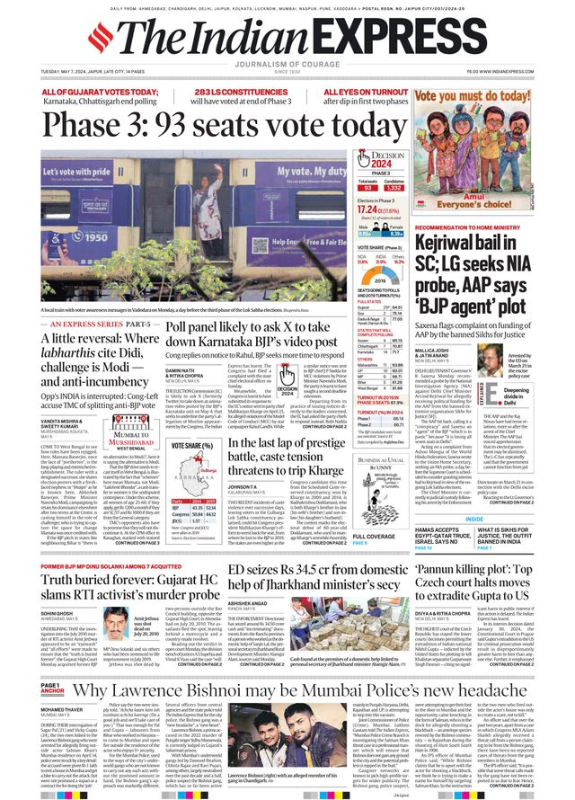 The Indian Express Jaipur