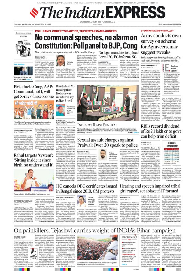 The Indian Express Jaipur