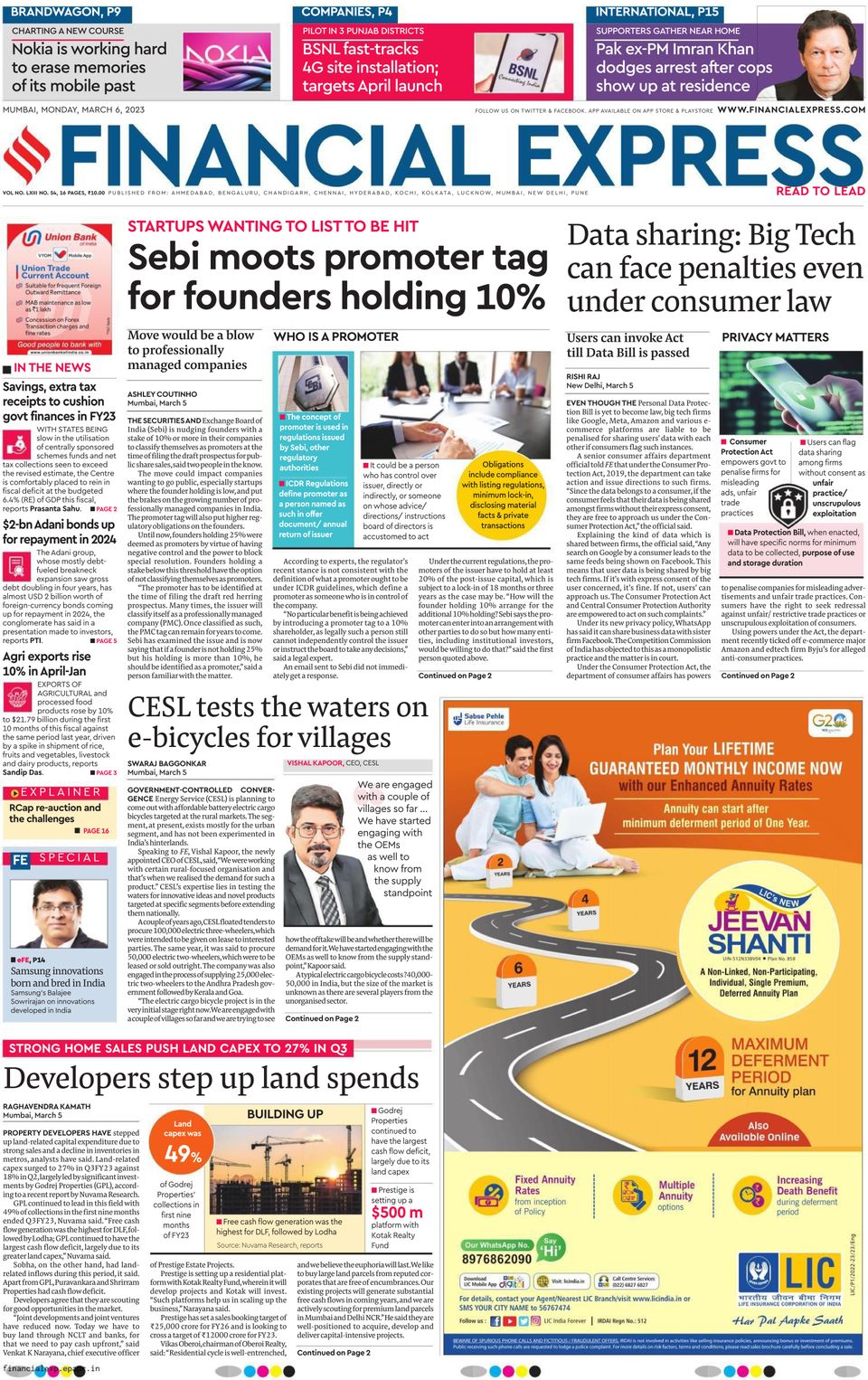Financial Express Mumbai-March 06, 2023 Magazine