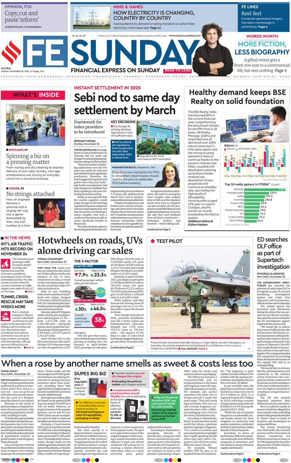 Get digital access to Financial Express Mumbai - November 26, 2023 ...