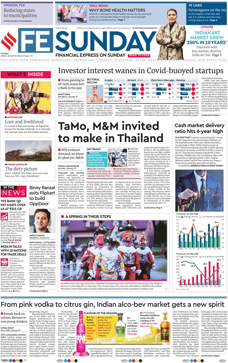 Financial Express Mumbai-January 28, 2024 Magazine