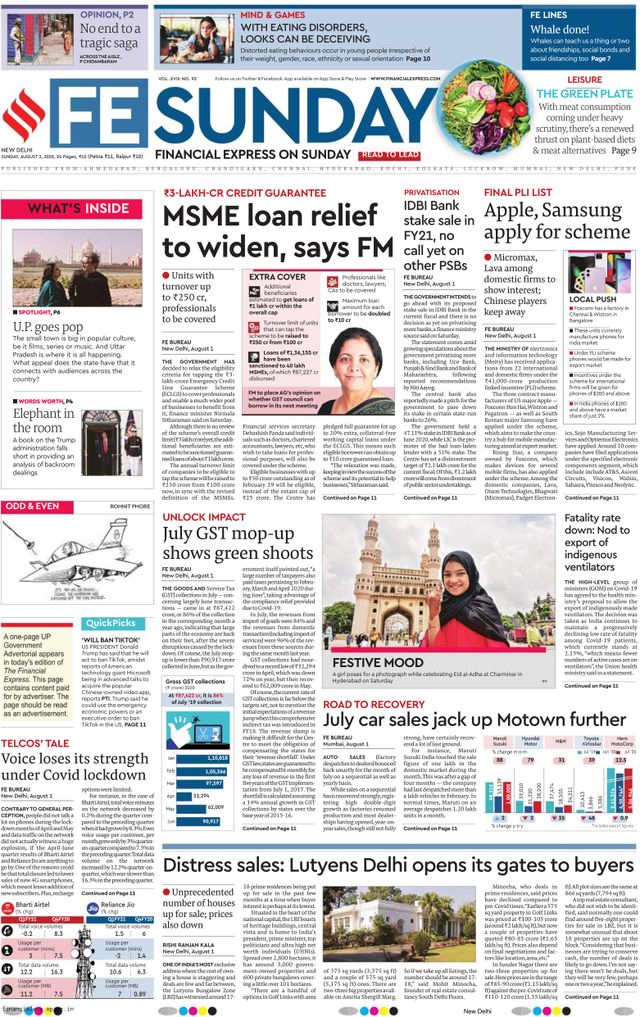 Financial Express Delhi