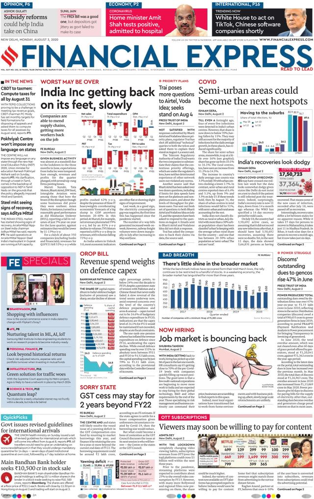 Financial Express Delhi