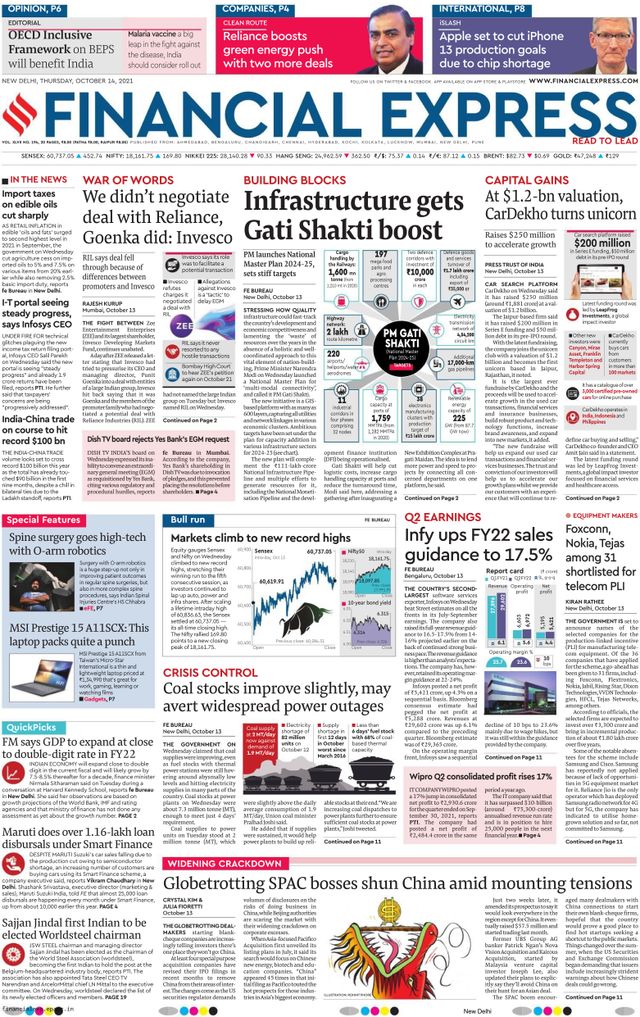 Financial Express Delhi