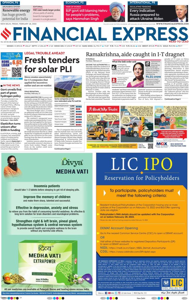 Financial Express Delhi