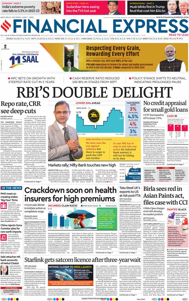 Financial Express Delhi