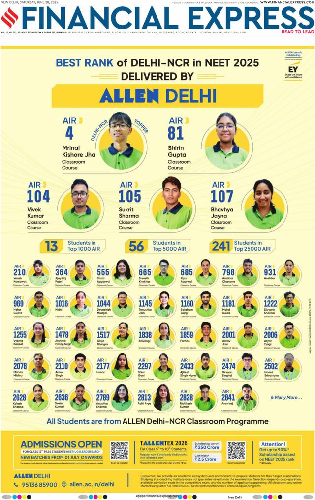 Financial Express Delhi