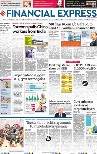 Financial Express Delhi