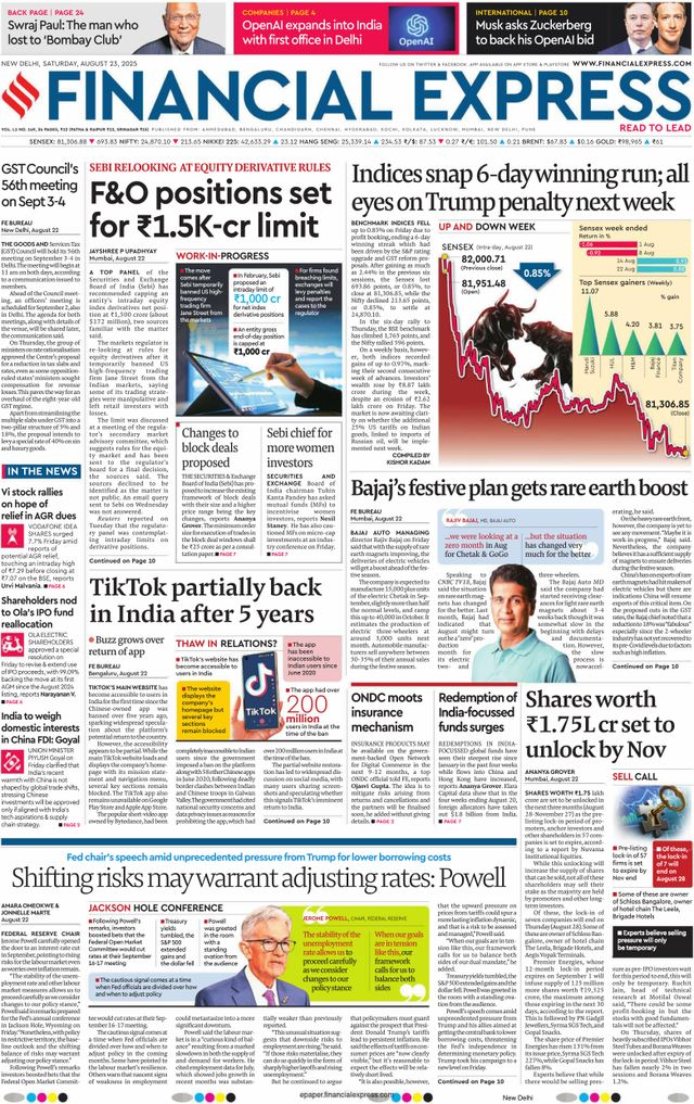 Financial Express Delhi