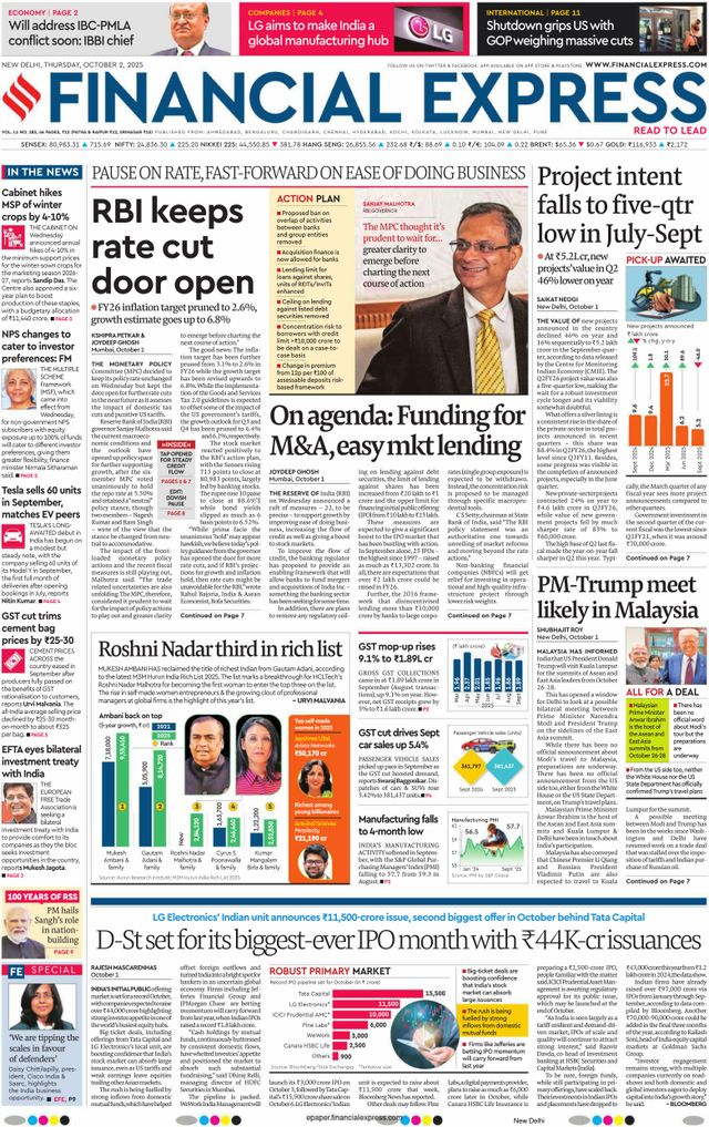 Financial Express Delhi