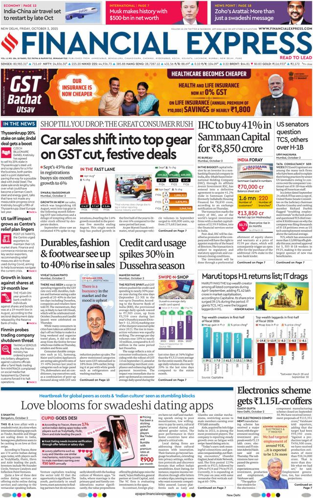 Financial Express Delhi