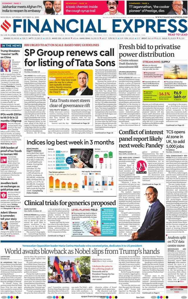 Financial Express Delhi