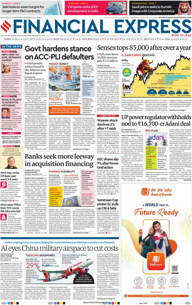Financial Express Delhi