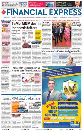 Financial Express Delhi