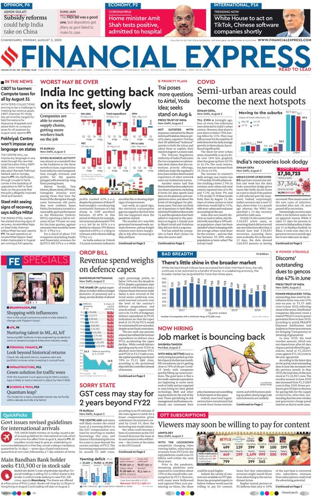 Financial Express Chandigarh