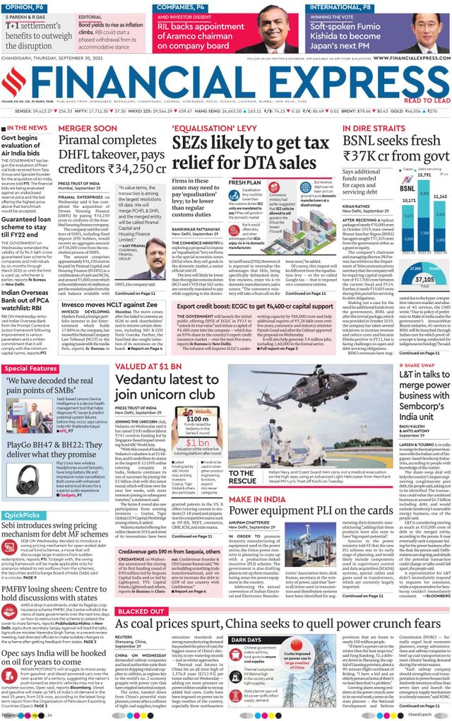 Financial Express Chandigarh
