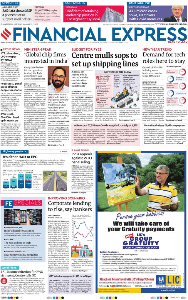 Financial Express Chandigarh