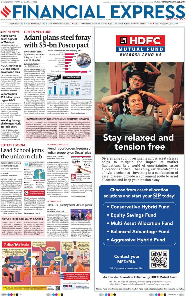 Financial Express Chandigarh