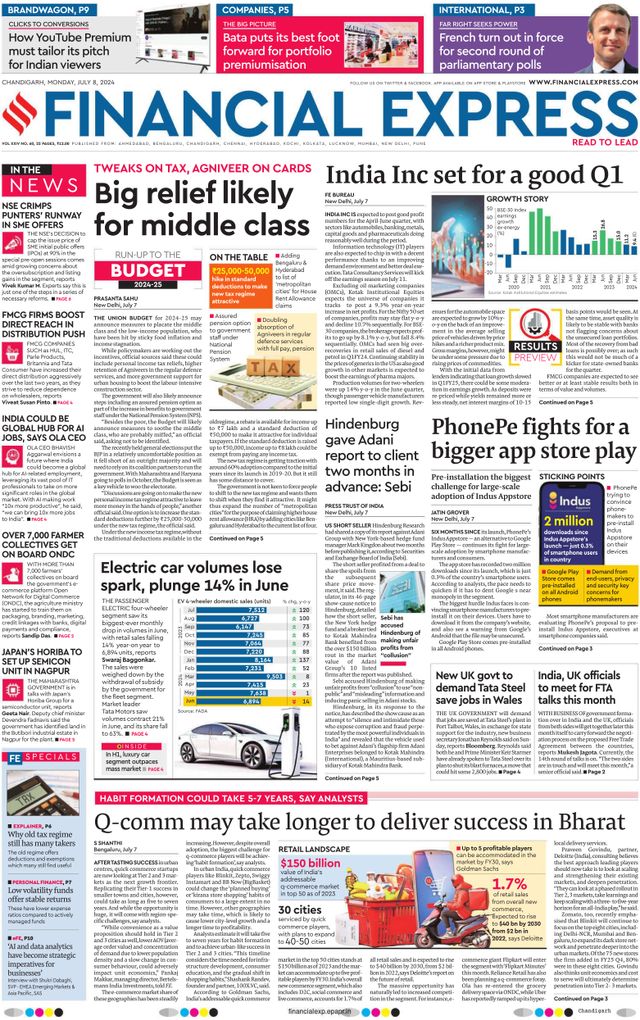 Financial Express Chandigarh
