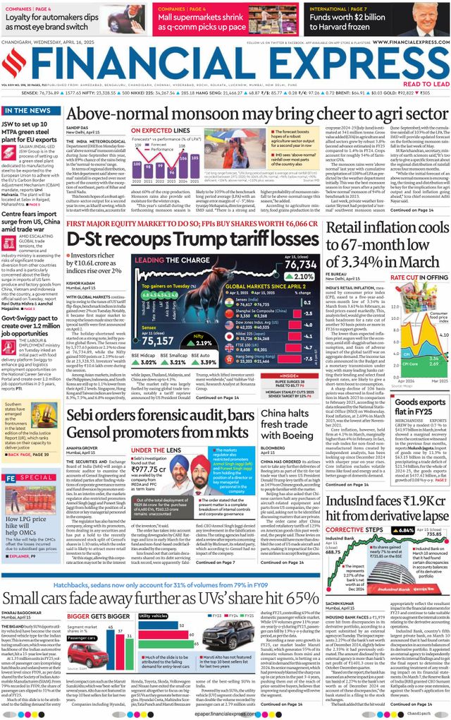 Financial Express Chandigarh