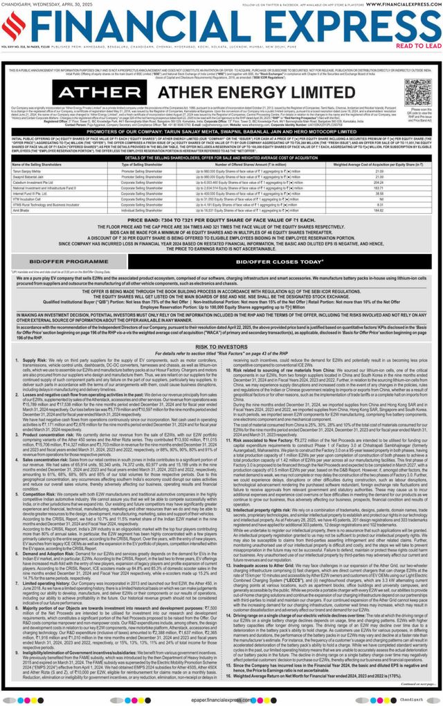 Financial Express Chandigarh