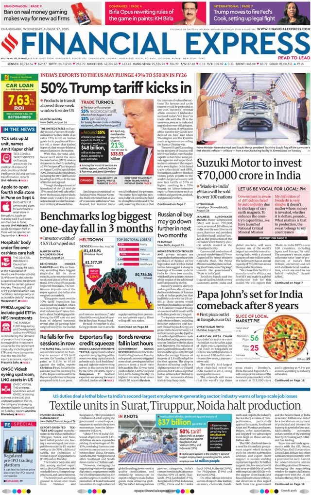 Financial Express Chandigarh