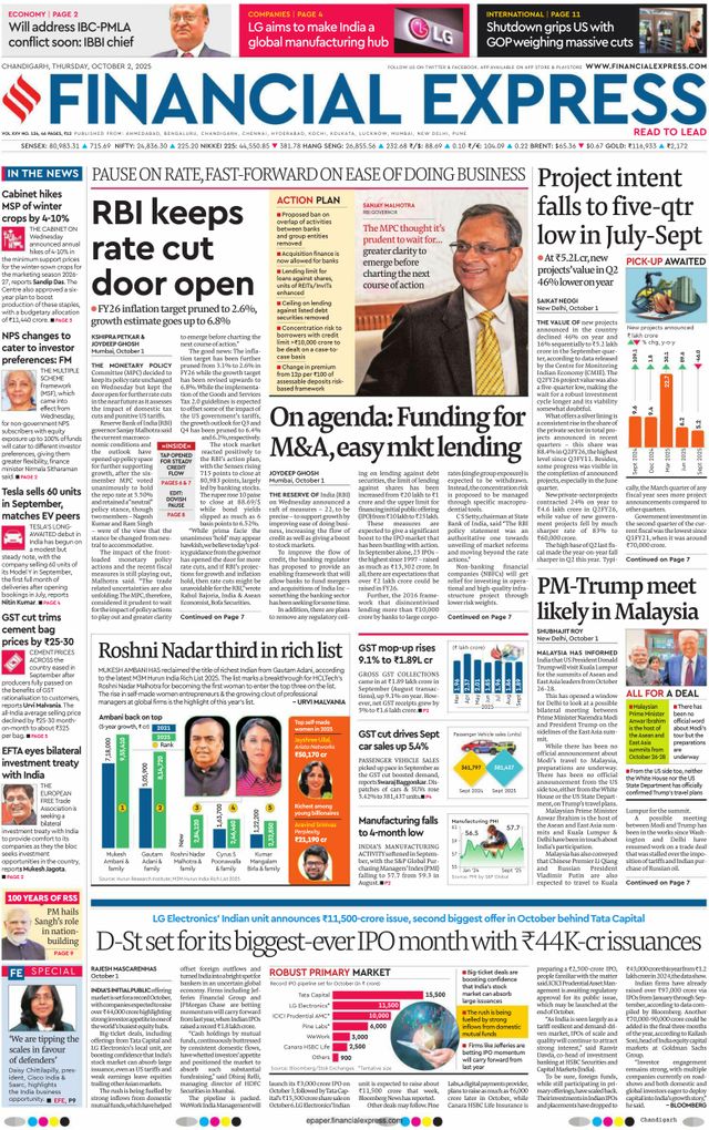 Financial Express Chandigarh