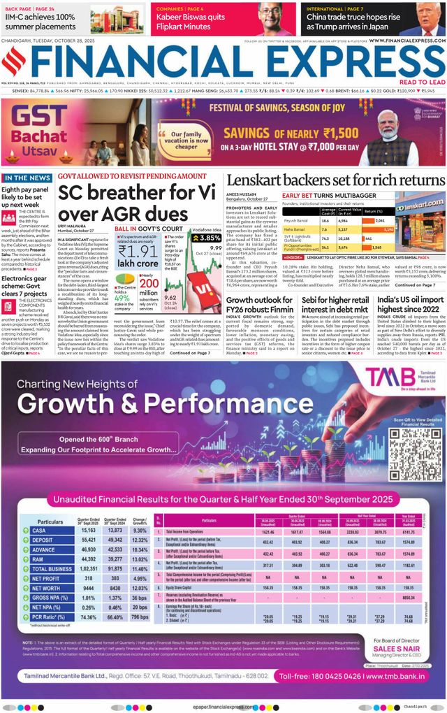 Financial Express Chandigarh