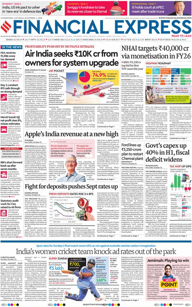 Financial Express Chandigarh