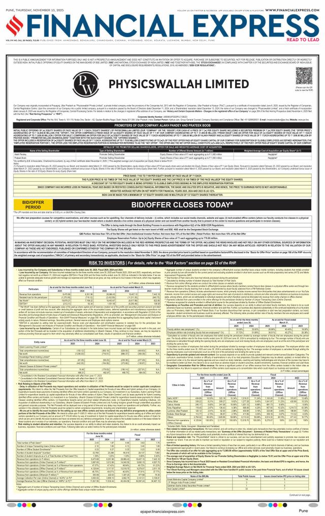 Financial Express Pune