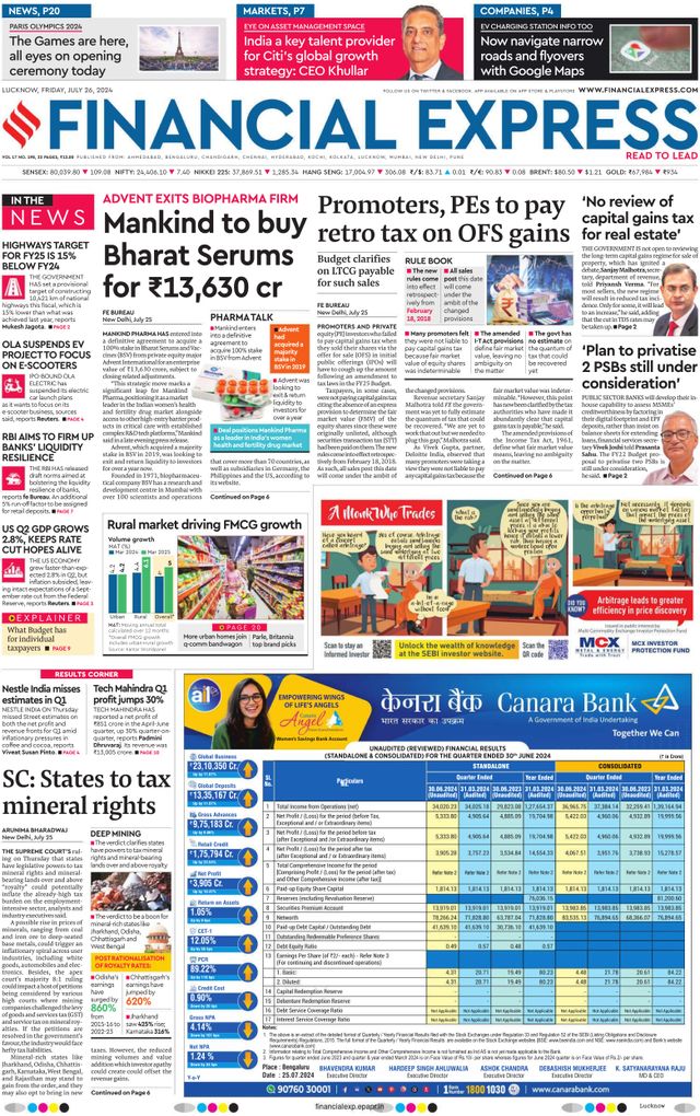 Financial Express Lucknow