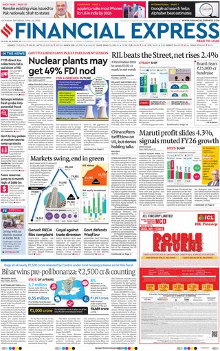 Financial Express Lucknow