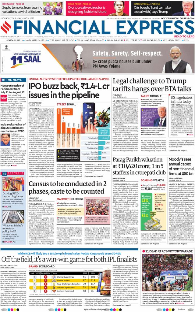 Financial Express Lucknow