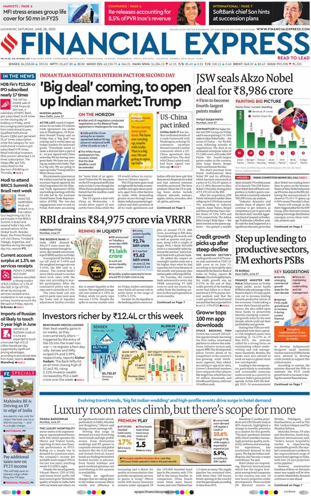 Financial Express Lucknow
