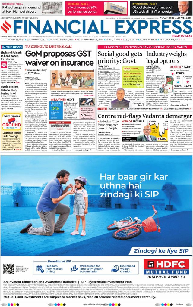 Financial Express Lucknow