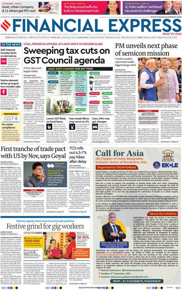 Financial Express Lucknow