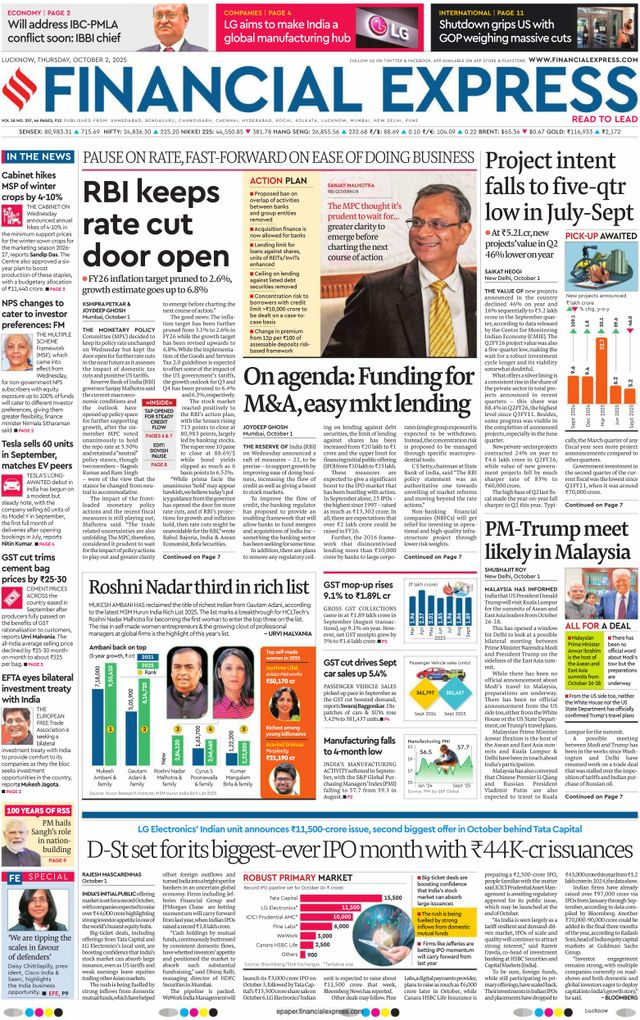 Financial Express Lucknow