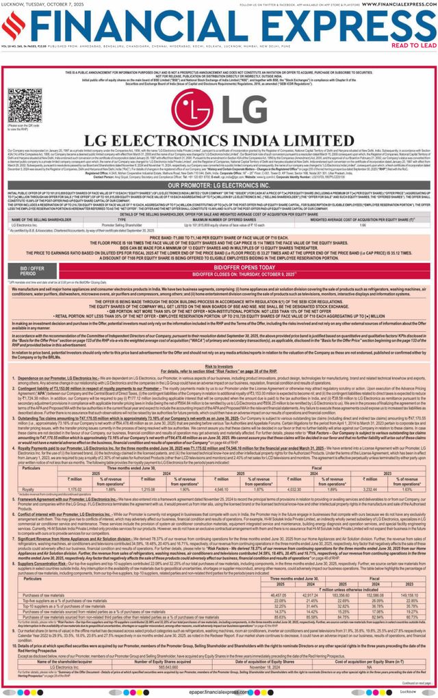 Financial Express Lucknow