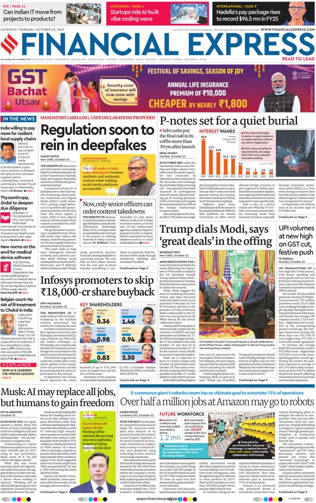 Financial Express Lucknow